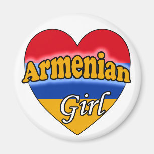 Armenian Girl Magnet