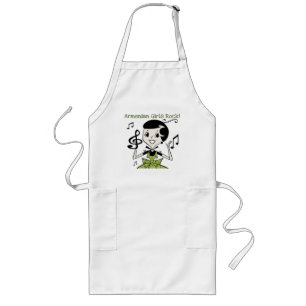 Armenian Girls Rock Long Apron