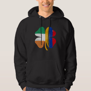 Armenian Irish Shamrock Armenia Ireland St Patrick Hoodie