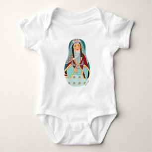 Armenian Matryoshka Baby Bodysuit