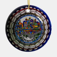 Armenian Painted Plate Ornament
