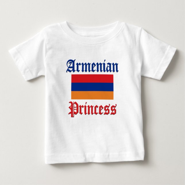 Armenian Princess Baby T-Shirt (Front)