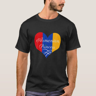 Armenian Princess Shirt Heart Design