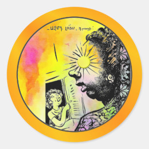 Armenian Saying Circle Sticker