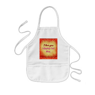 Armenian Saying Kids' Apron