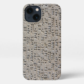 Armenian Urartian Cuneiform Tablet- Glossy iPhone 13 Case