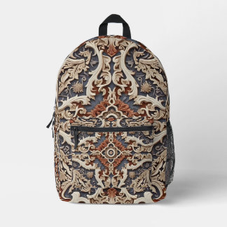 Armenian Whispers" Printed Backpack