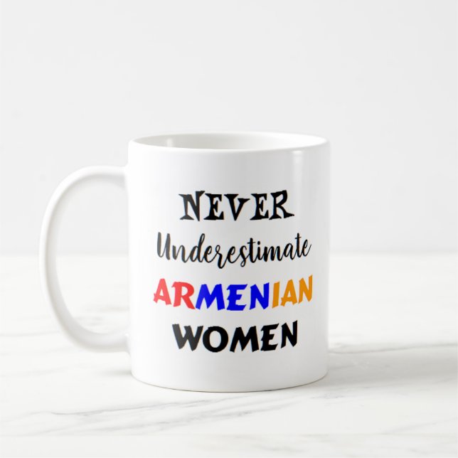armenian women coffee mug (Left)