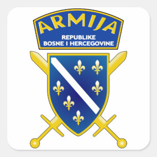 Armija BiH Square Sticker
