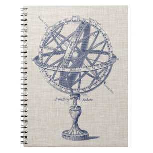 Armillary Sphere Diagram Notebook