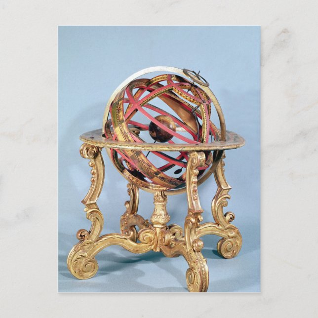 Armillary sphere postcard (Front)
