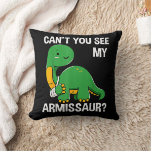 Armissaur Broken Bones Arm Injury Dinosaur Recover Cushion