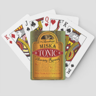 Armitage Miska Tonic Lovecraftian Playing Cards
