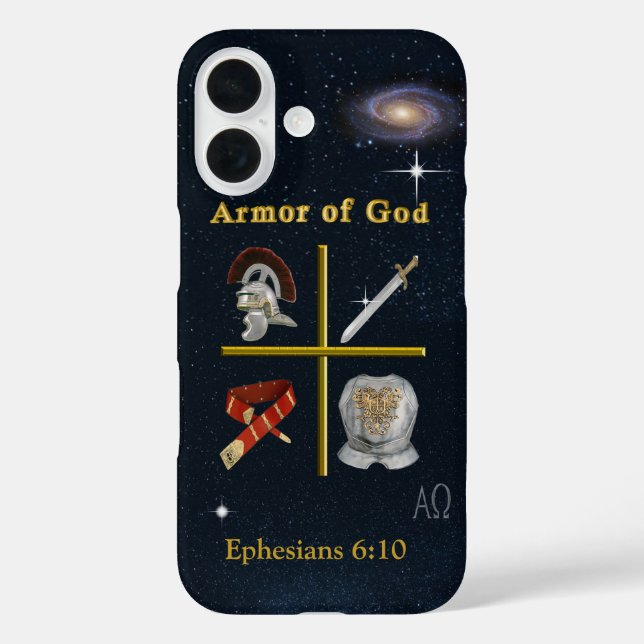 Armor of God Case-Mate iPhone Case (Back)