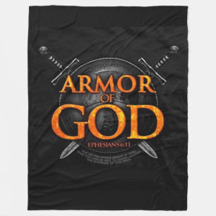 ARMOR of GOD Fleece Blanket