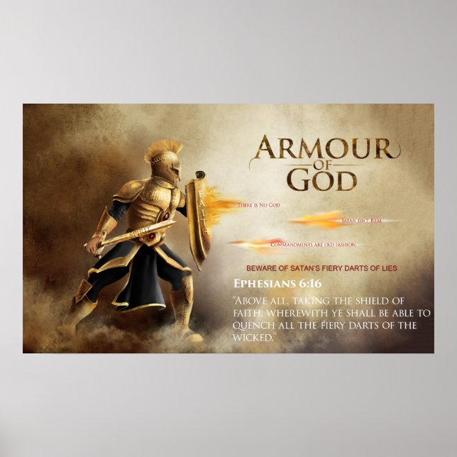 Armor of God Poster - Satan's Lies (Front)