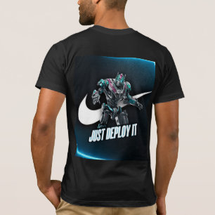 Armored Core – Mech Warfare Minimalist Gaming Typo T-Shirt