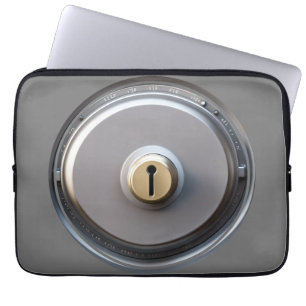Armored lock laptop sleeve