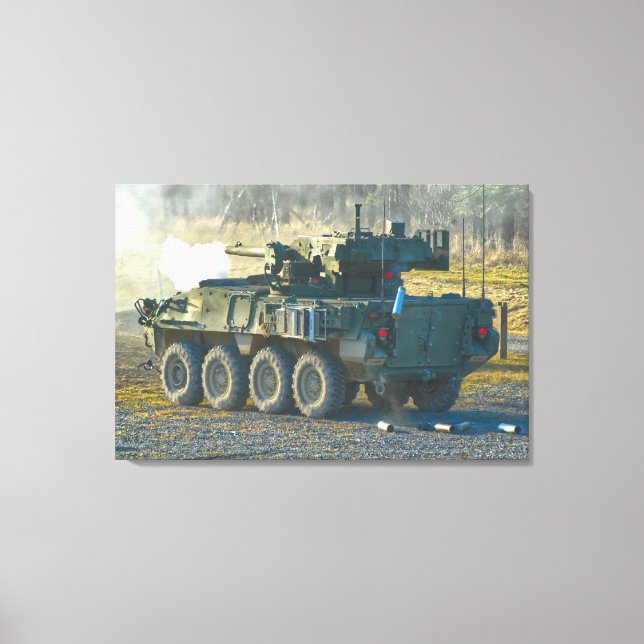 ARMORED PERSONNEL CARRIER - Stryker 24x36 Canvas Print (Front)