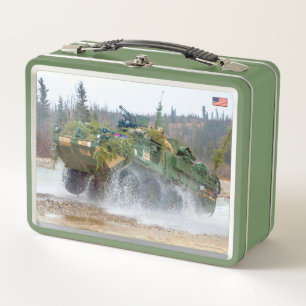 ARMORED PERSONNEL CARRIER - Stryker Metal Lunch Box