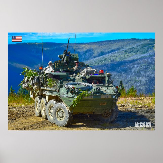 ARMORED PERSONNEL CARRIER - Stryker Poster (Front)