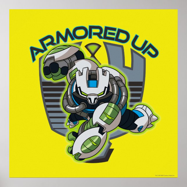 Armored Up - Omni-Kix Slapback Poster (Front)