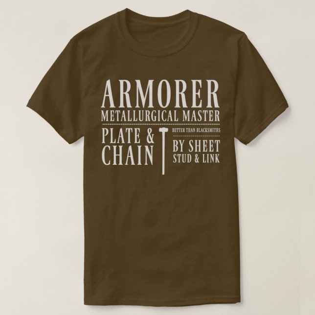 Armorer T T-Shirt (Design Front)