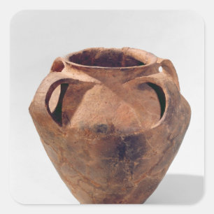 Armorican biconical jar with four handles square sticker