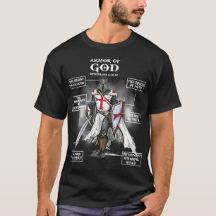 Armour Of God Bible Verse Coolephesians 611 Christ T-Shirt