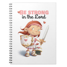 Armour of God Bible verse kids notebook