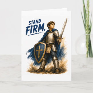 Armour of God Catholic Birthday Card