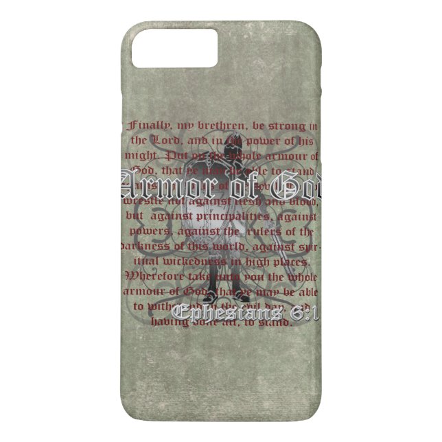 Armour of God, Ephesians 6:10-18, Christian Case-Mate iPhone Case (Back)