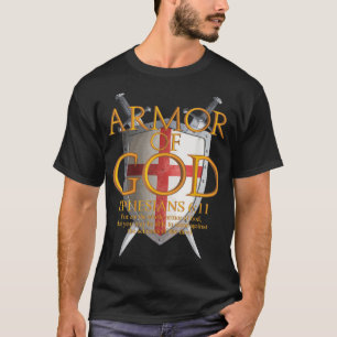 Armour Of God Ephesians Bible Verse Religious Chri T-Shirt