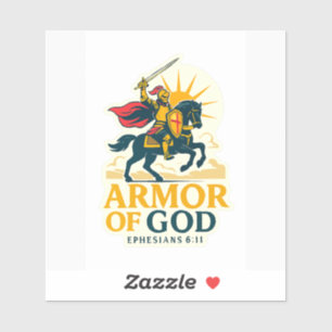 Armour of God – FaithFuel Sticker with Ephesians 6