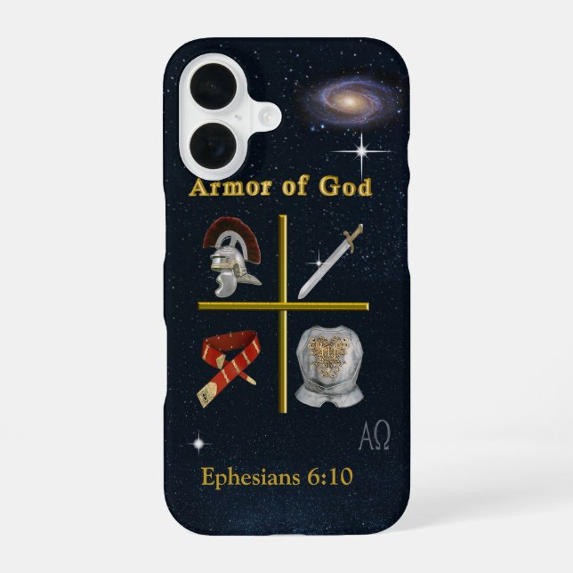 Armour of God iPhone 16 Case (Back)