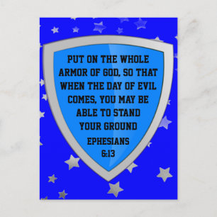 armour of God postcard