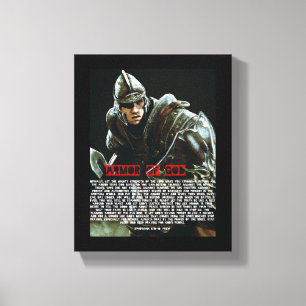 Armour of GOD Scripture Canvas Print
