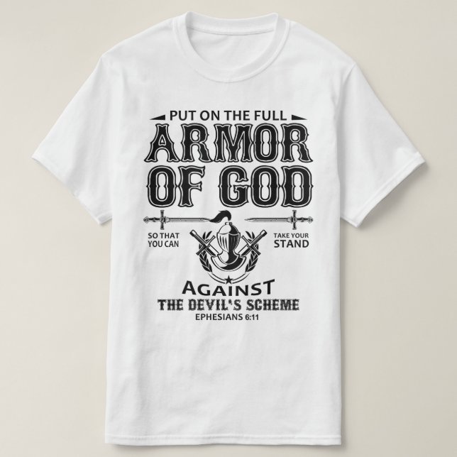 armour of god T-Shirt (Design Front)