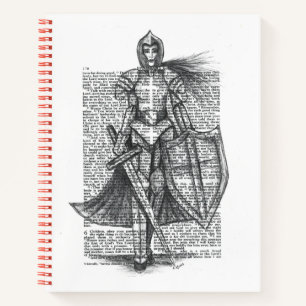Armour Up College Line Notebook