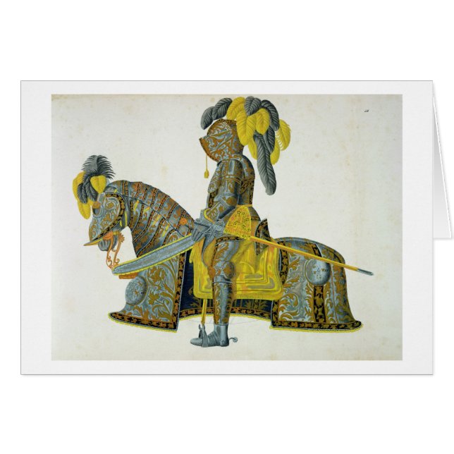 Armour worn by Electorate Christian I, plate from (Front Horizontal)