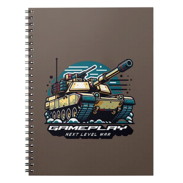 Armoured Battles: Next Level Gaming Notebook (Front)