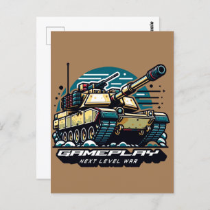 Armoured Battles: Next Level Gaming Postcard