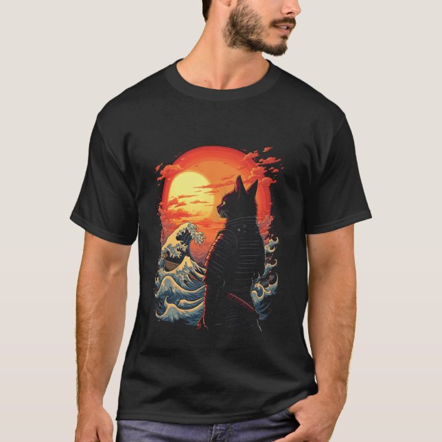 Armoured Cat T-Shirt (Front)
