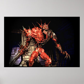 Armoured roudou red poster