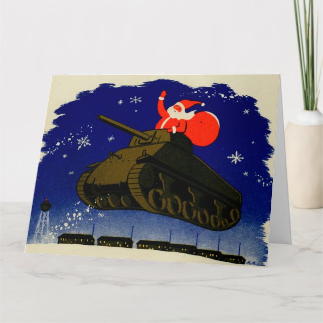 Armoured Santa Card (Front)
