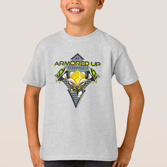 Armoured Up - Omni-Kix Cannonbolt T-Shirt (Front)
