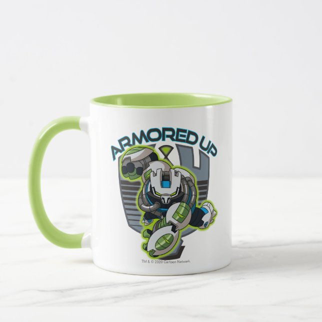 Armoured Up - Omni-Kix Slapback Mug (Left)