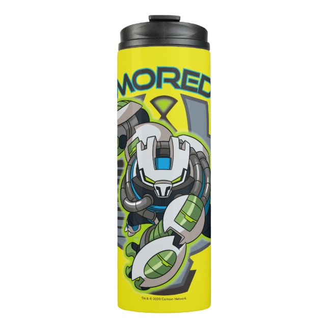 Armoured Up - Omni-Kix Slapback Thermal Tumbler (Front)