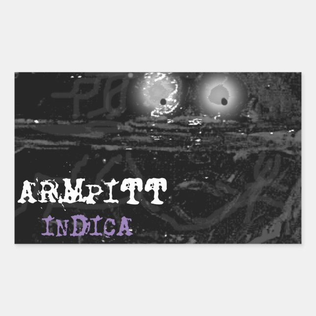 ARMPITT INDICA RECTANGULAR STICKER (Front)