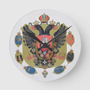 Arms and shield of the state of Imperial Russia, f Round Clock